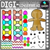 DIGI Christmas Gingerbread - Movable Images Clip Art Set {