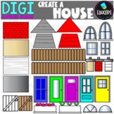 DIGI Create A House - Movable Images Clip Art Set {Educlip