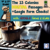 DIGITAL 13 Colony Mini Unit using Google Slides + Forms
