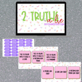 DIGITAL 2 Truths & A Lie: 3D Figures Edition | Math Game
