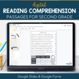 DIGITAL 2nd Grade Reading Comprehension Passages for Googl