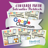 DIGITAL ⭐ 6th Grade Math Interactive Notebook Bundle ⭐ Goo