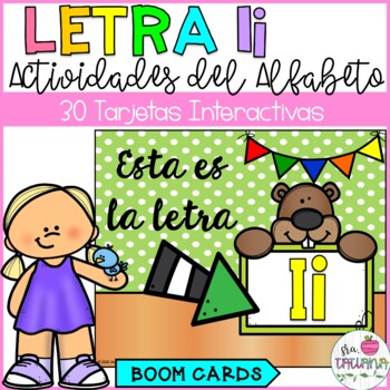 Preview of Actividades del Alfabeto en Boom Cards | La Letra I