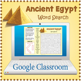 DIGITAL ANCIENT EGYPT Word Search Puzzle Worksheet Activit