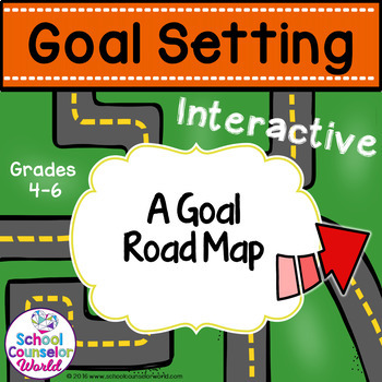 Preview of DIGITAL Activity for Goal Setting, Grades 4-6
