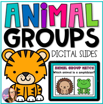 Preview of DIGITAL Animal Groups - Distance Learning