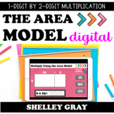 DIGITAL Area Model Practice: 1-Digit by 2-Digit Multiplication