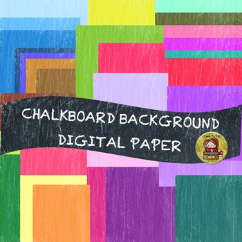 Preview of DIGITAL BACKGROUND PAPERS {36 CLASSIC CHALKBOARD COLORS}