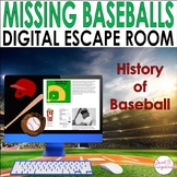 DIGITAL ESCAPE ROOM | Missing Baseballs | Baseball History