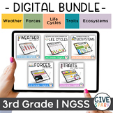 3rd Grade - DIGITAL BUNDLE  - NGSS Aligned - Five Science 