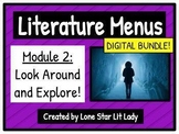 DIGITAL BUNDLE: Look Around and Explore! Literature Menus 