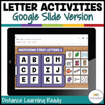 Preview of DIGITAL Basic Skills File Folders: Alphabet Skills for Distance Learning