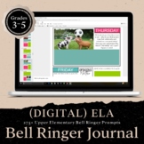 DIGITAL ELA Bell Ringer Journal for the Entire School Year