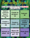 DIGITAL Biodiversity Choice Board Project *EDITABLE*