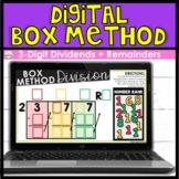 Box Method Division Google Slides - 3 Digit by 1 Digit Div