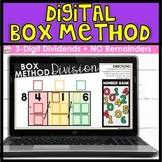Box Method Division Google Slides - 3 Digit by 1 Digit Div