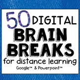 DIGITAL Brain Breaks for Distance Learning Slides