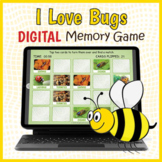 DIGITAL Bugs & Insects Memory Matching Game