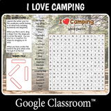 DIGITAL CAMPING Word Search Puzzle Worksheet Activity - Go
