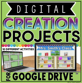 Preview of DIGITAL CREATION PROJECTS BUNDLE FOR GOOGLE DRIVE™