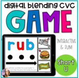 DIGITAL CVC Blending Game - Short U