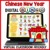DIGITAL Chinese New Year 2024 Vocabulary Bingo Game