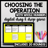 Identifying All 4 Operations in Word Problems Sort, 1 Step
