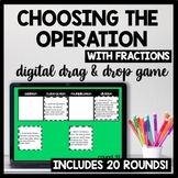 Identifying Operations in Word Problems with Fractions, On