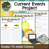 DIGITAL Current Events Project (Grade 7-10 Media Literacy)