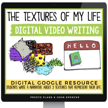 Preview of Creative Digital Writing Assignment - Personal Narrative & Descriptive - Video