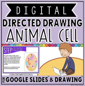 ANIMAL CELL DIGITAL ACTIVITY FOR GOOGLE DRIVE™ by The Techie Teacher