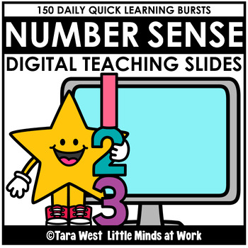 Preview of DIGITAL Daily Number Sense Teaching Slides