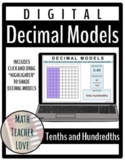 DIGITAL Decimal Models - Tenths and Hundredths