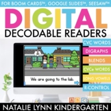 DIGITAL Decodable Readers Boom Cards™ Google™ Seesaw™