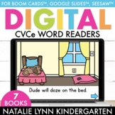 DIGITAL Decodable Readers CVCe Words | Boom Cards ™ Google