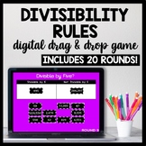 Divisibility Rules Digital Sort Activity, Mental Math Game