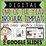 DIGITAL END OF THE YEAR BROCHURE TEMPLATE IN GOOGLE SLIDES™