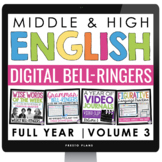 English Bell Ringers - Grammar, Vocabulary, Figurative Lan