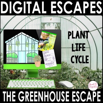 Preview of DIGITAL ESCAPE ROOM SCIENCE -  Plant Life Cycle  - Science Digital Learning