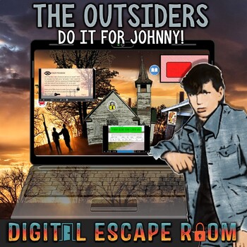 Preview of The Outsiders,  Do It for Johnny! Digital Escape Room