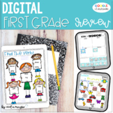 DIGITAL Early Finishers First Grade Review Google Classroom