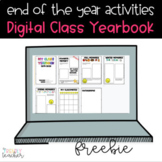 DIGITAL End of the Year Memory Book FREE 