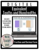 DIGITAL Tenths and Hundredths: Equivalent Decimals and Fractions