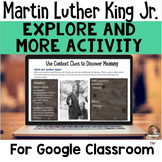 DIGITAL Explore and More Activity-  Dr. Martin Luther King Jr.