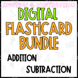 DIGITAL Fact Fluency Flash Cards (Addition & Subtraction)