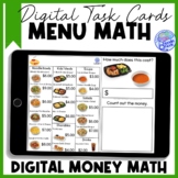 DIGITAL Fast Food Menu Math for Noodles - A FUN Money Math Center