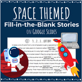 DIGITAL Fun Space Activity | Fill In The Blank Stories on 