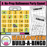 DIGITAL Halloween Build A Bingo Game - NO PREP