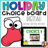 DIGITAL Holiday Choice Board - Distance Learning