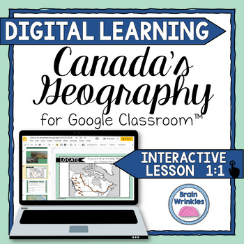 Preview of DIGITAL LEARNING: Canada's Geography (SS6G4)